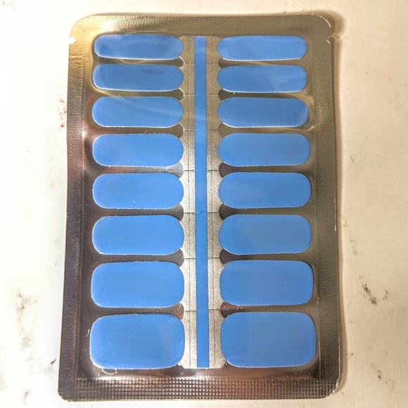 5 for $15 Nail Wrap - Carolina Blue - Picture 2 of 4